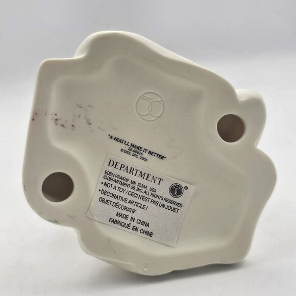 Vintage Department 56 Snowbabies Figurine A Hug'll Make it Better 2005 Beige - Picture 7 of 10